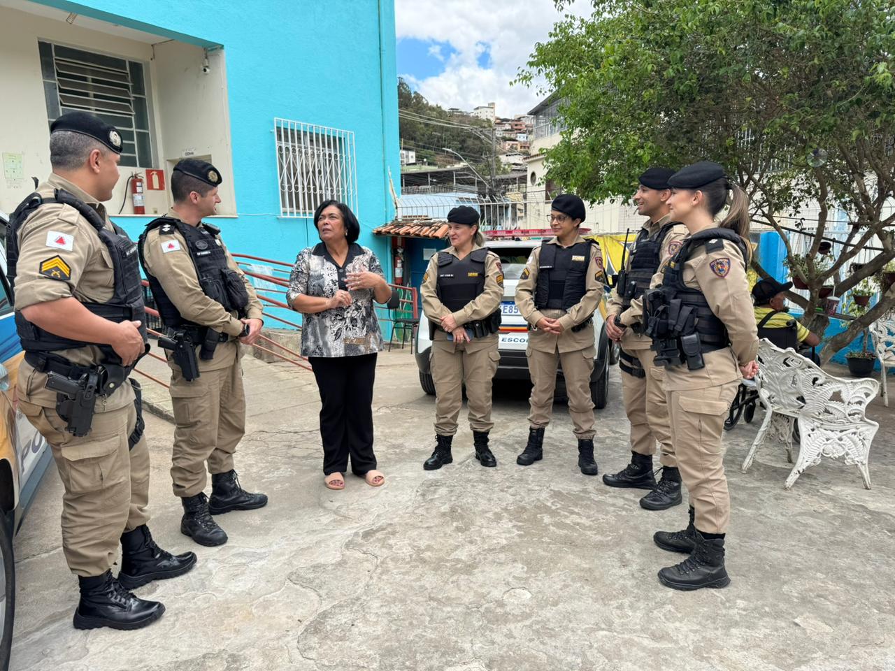 Polícia Militar realiza Operação Virtude 2025 com visita e doações ao Lar dos Velhinhos